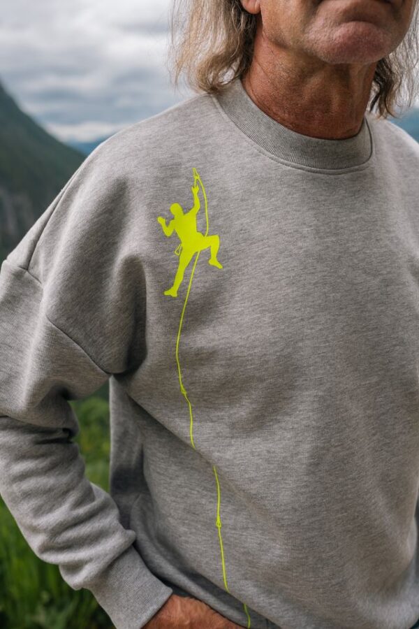 Sweater Lienzer Dolomiten grau